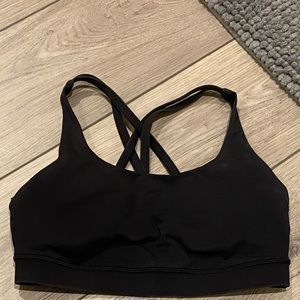 Black energy bra